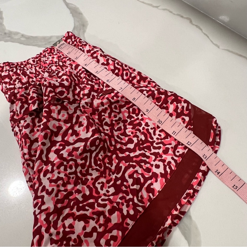Athleta women's NWOT size XS mesh racer run high rise 3" shorts athletic - Picture 14 of 15